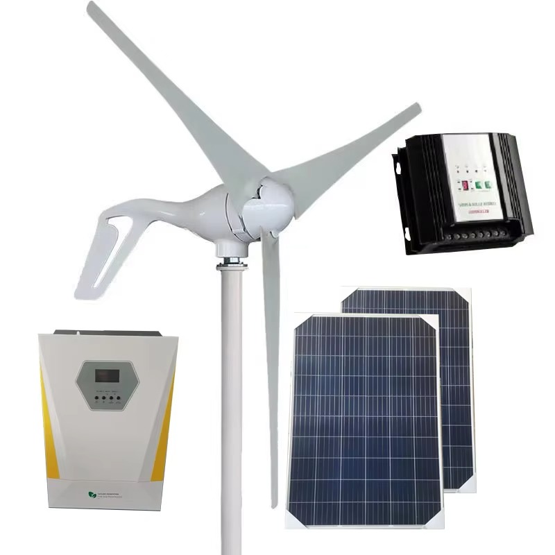 Renewable Energy Wind Solar - 【Bestseller】3KW Wind-zonne hybride systeem voor thuisgebruik,