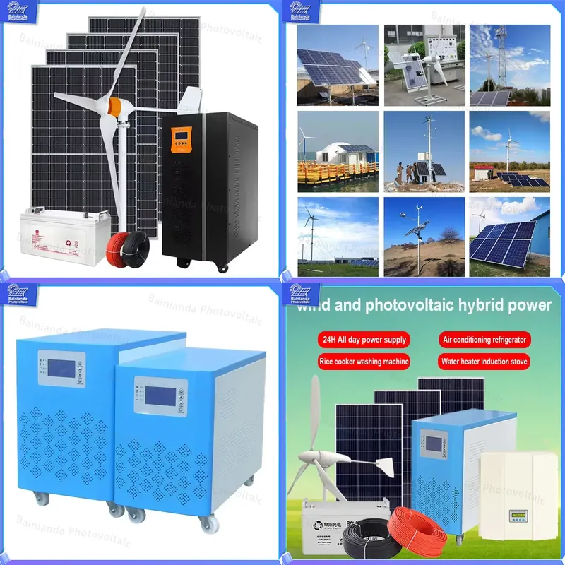 3KW 5KW 8KW Hybride Wind-zonne - Renewable Energy Wind Solar recensie en prijs