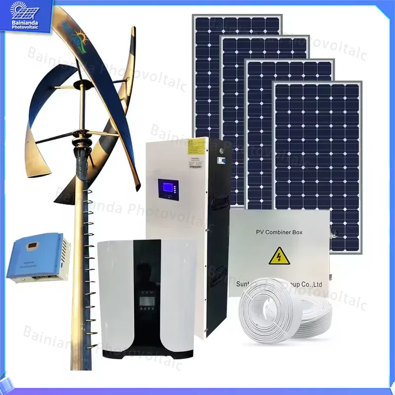 3KW Zonne-windturbinegenerator - Renewable Energy Wind Solar recensie en prijs