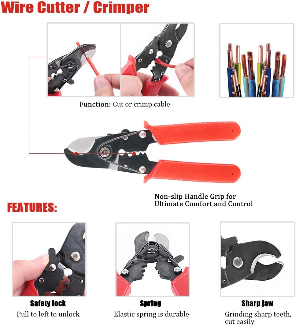 Zonnepaneel PV-kabel krimptang - Mc4 Crimping Tool recensie en prijs